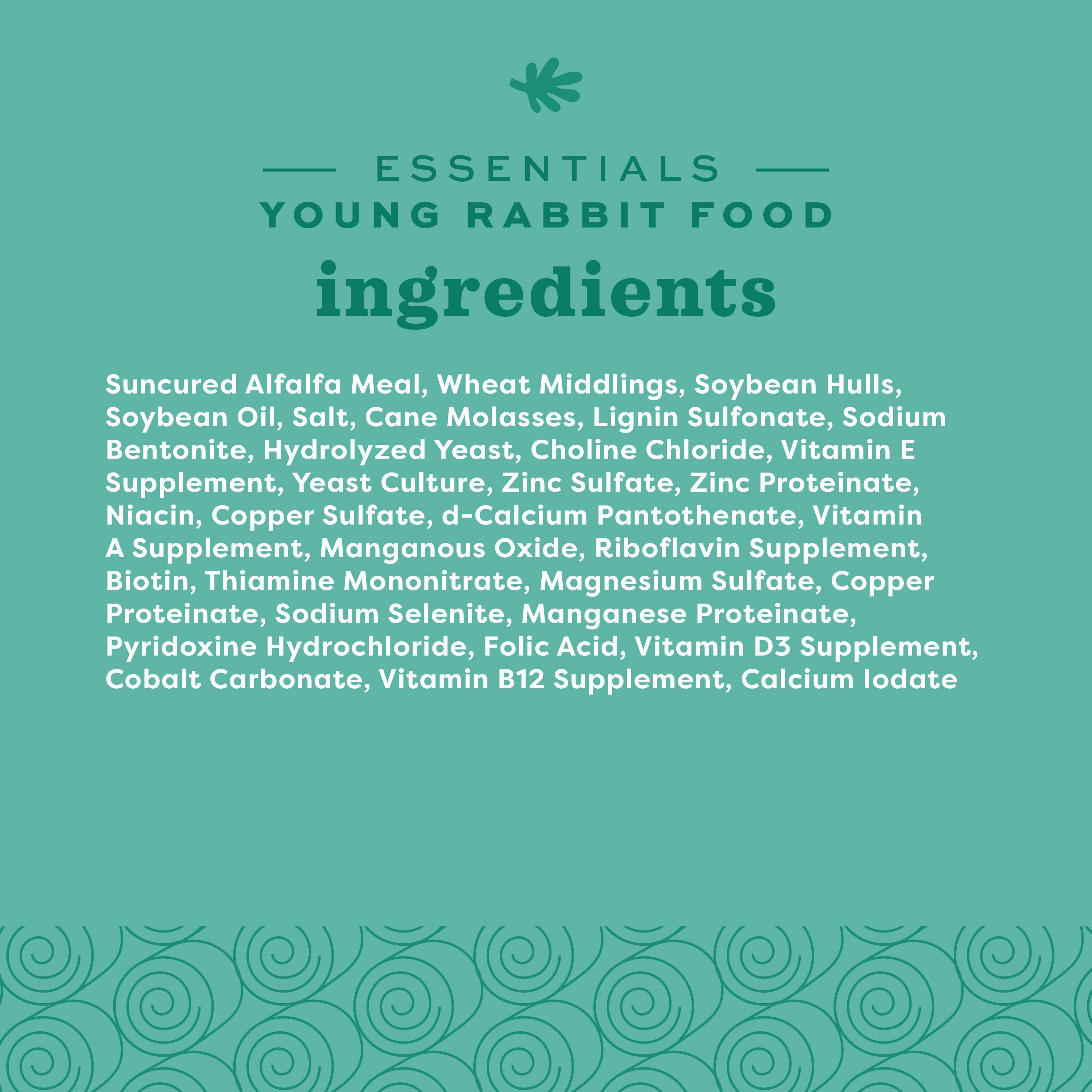 Oxbow Animal Health Essentials Young Rabbit Food 5lb