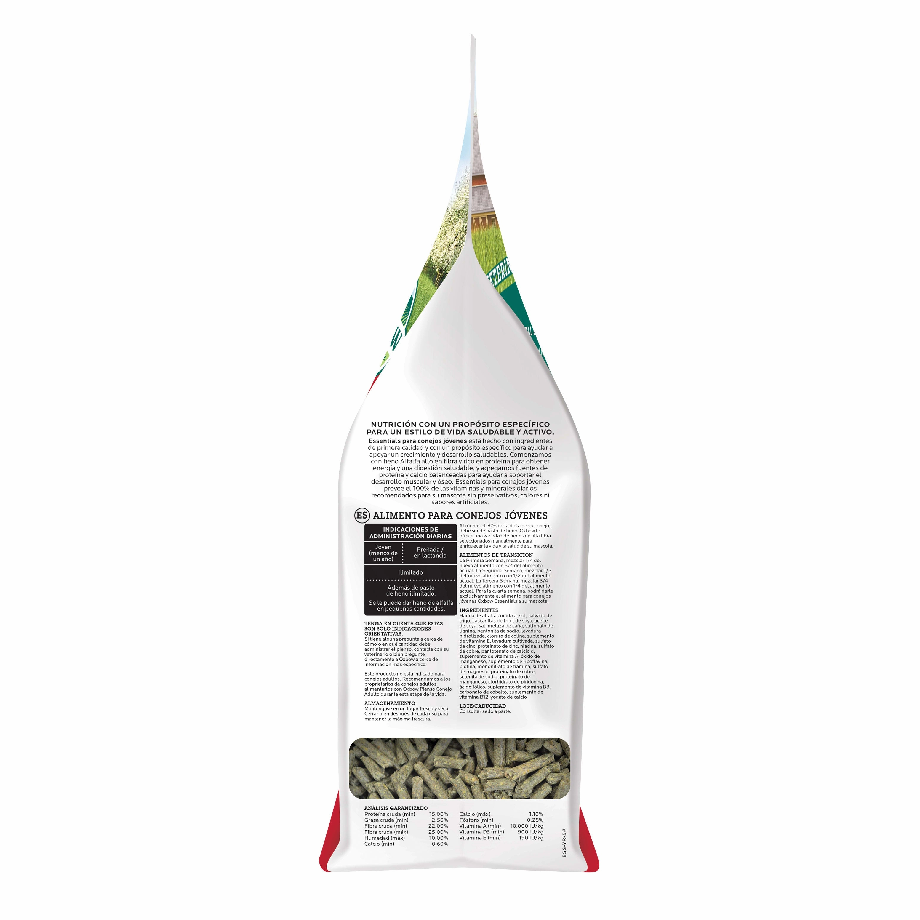 Oxbow Animal Health Essentials Young Rabbit Food 5lb
