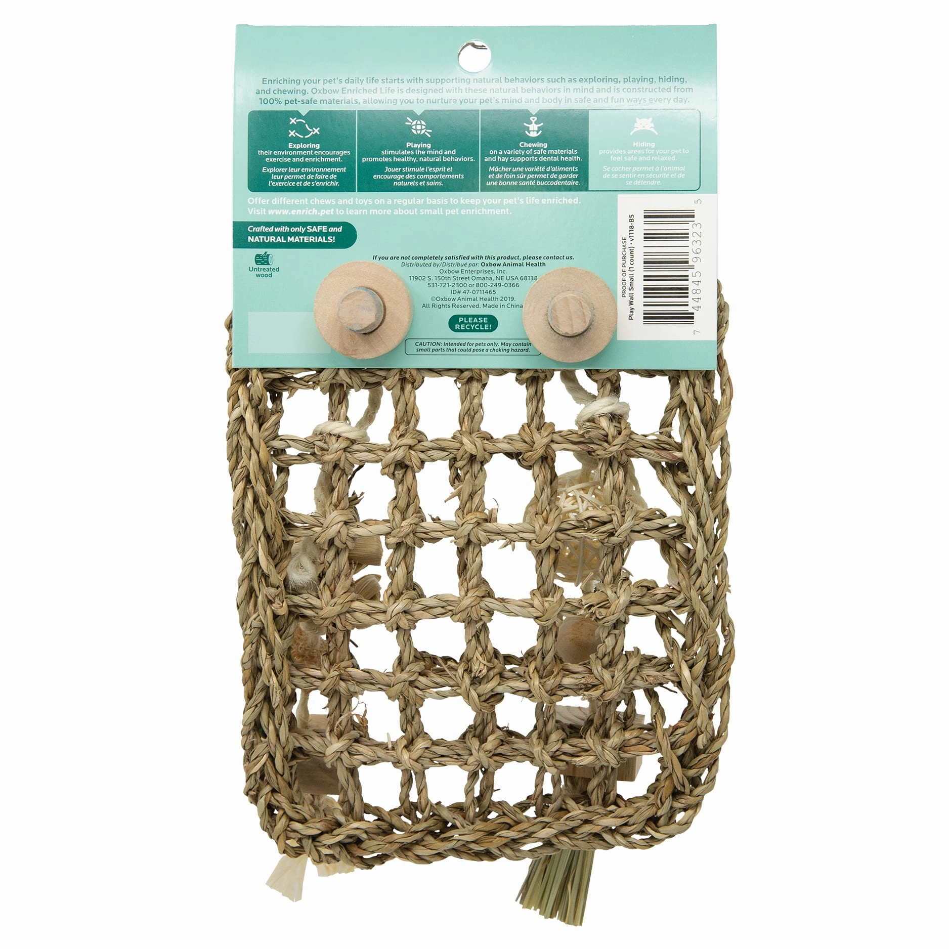 Oxbow Animal Health Play Wall Small