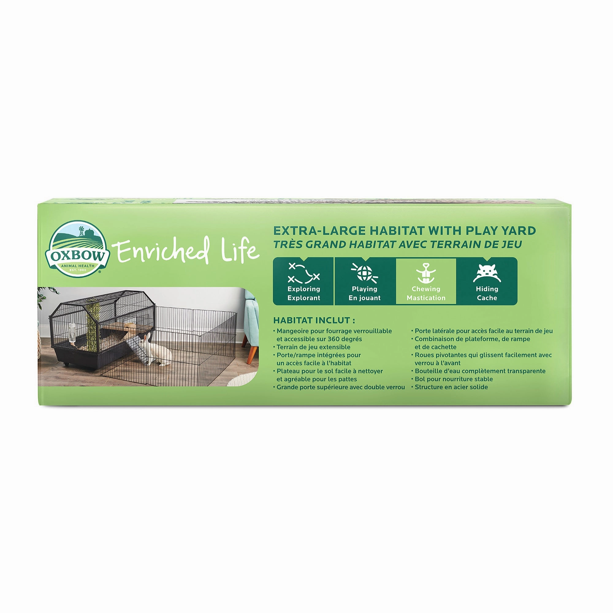 Oxbow Extra Large Habitat with Play Yard