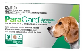 ParaGard - All Wormer (Medium 5-10kg) (4pk)