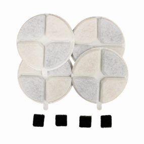 PATPET Replacement Filters & Foam Filters 4-Pack
