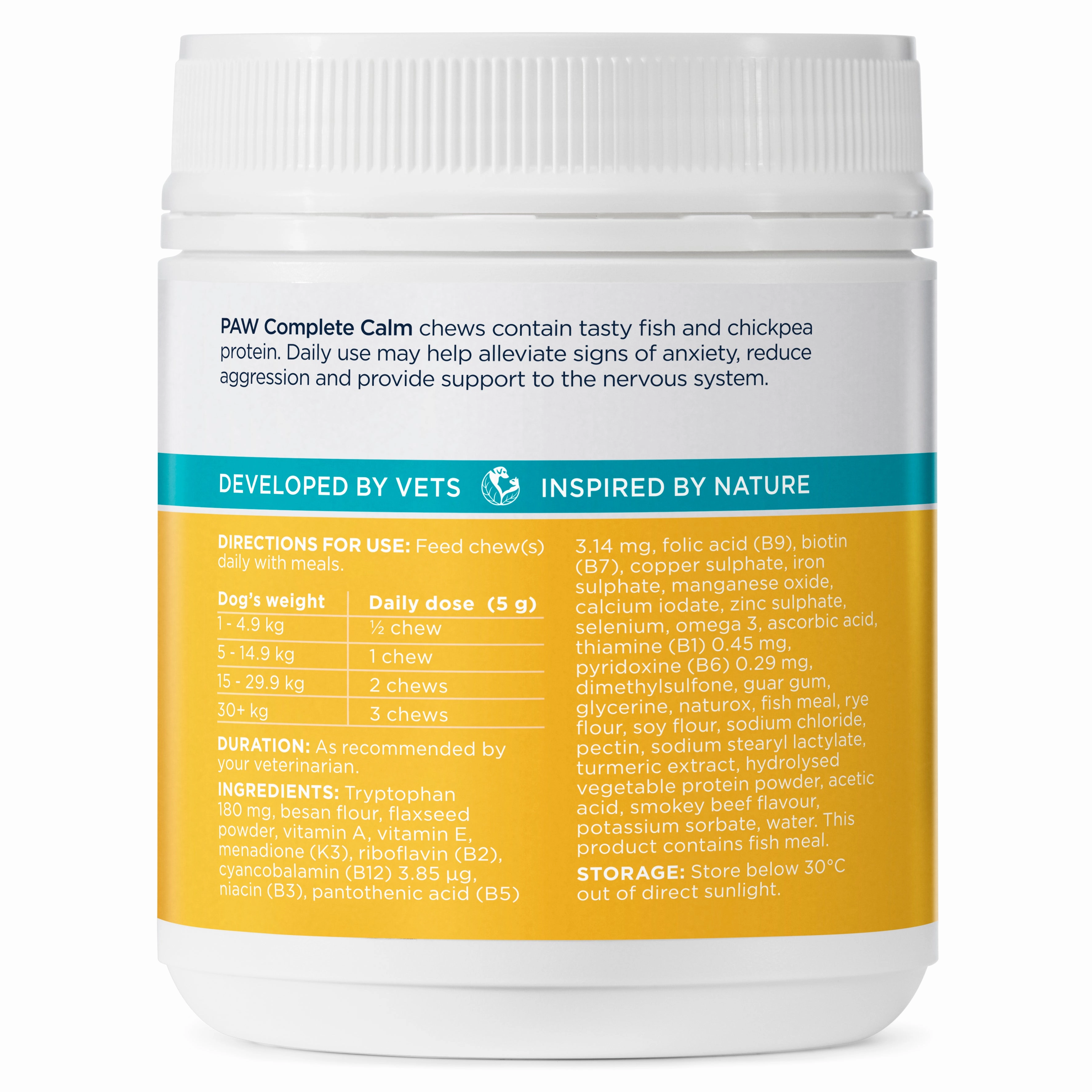 PAW - Complete Calm Multivitamins for Dogs (60pk)