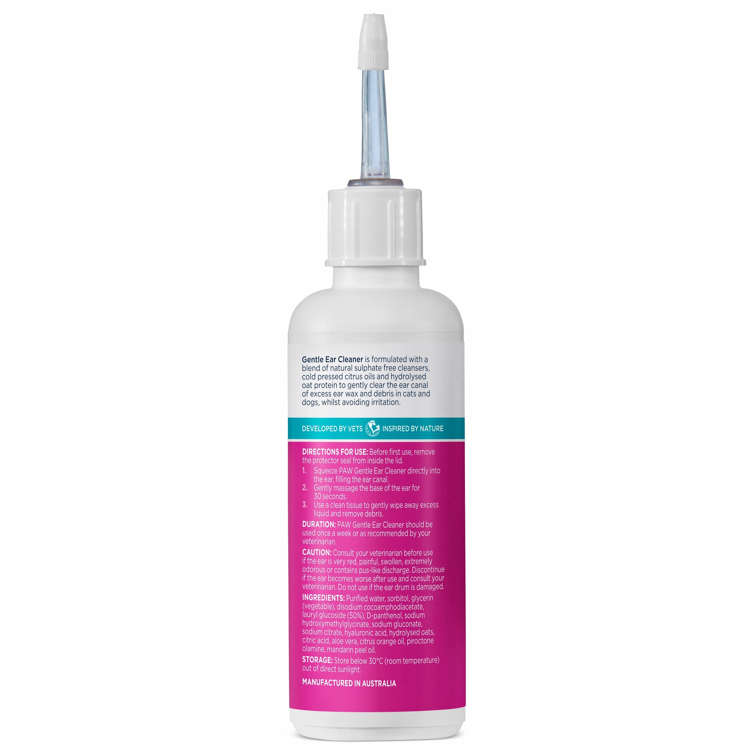 PAW - Gentle Ear Cleaner for Dogs and Cats (120ml)