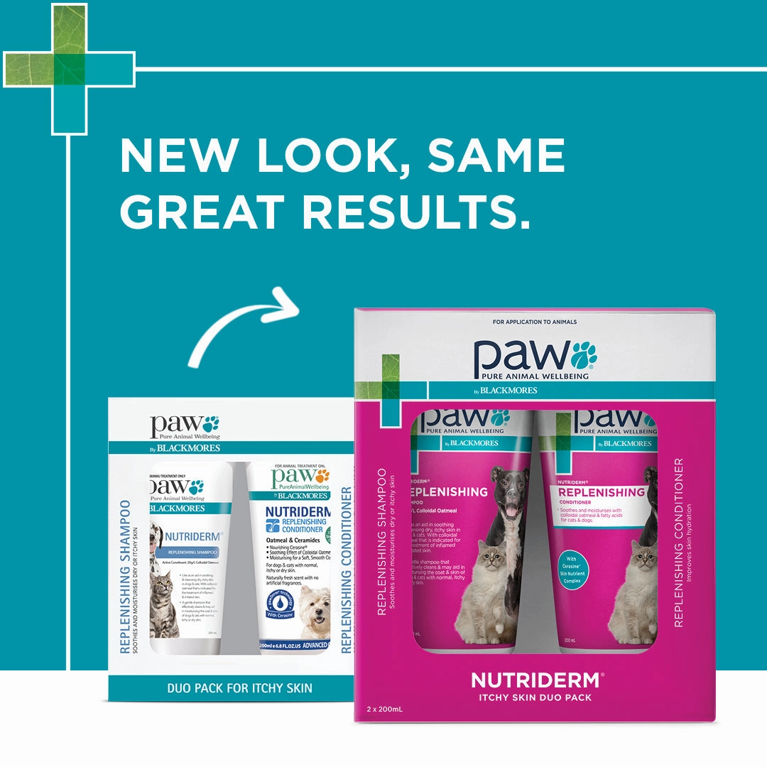 PAW - NutriDerm Itchy Skin Duo Pack for Dogs and Cats (2x200ml)