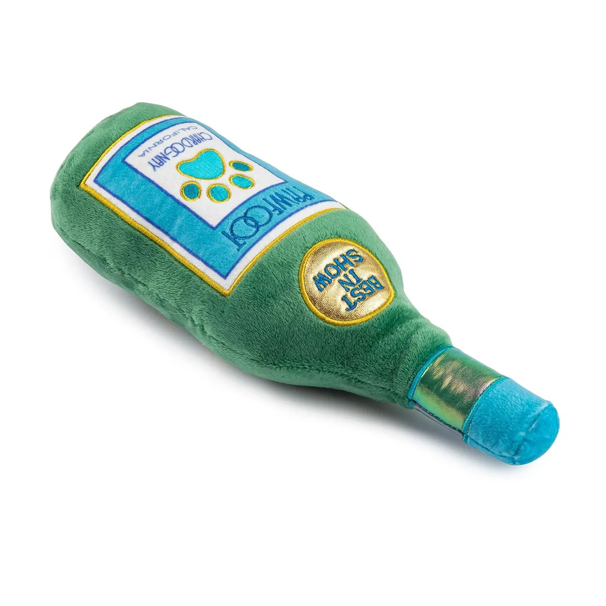 Pawfoot Wine Bottle Dog Toy