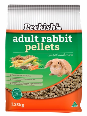 Peckish - Adult Rabbit Pellets Carrot & Mint (1.25kg)