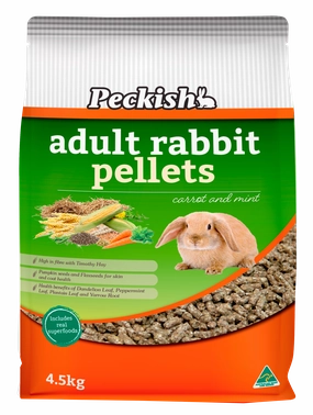 Peckish - Adult Rabbit Pellets Carrot & Mint (4.5kg)