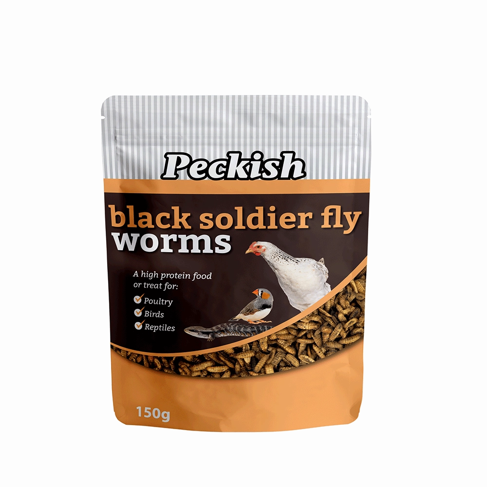 Peckish - Black Soldier Fly Worms (150g)