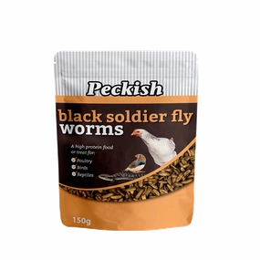 Peckish - Black Soldier Fly Worms (150g)