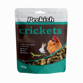 Peckish - Dried Crickets (175g)