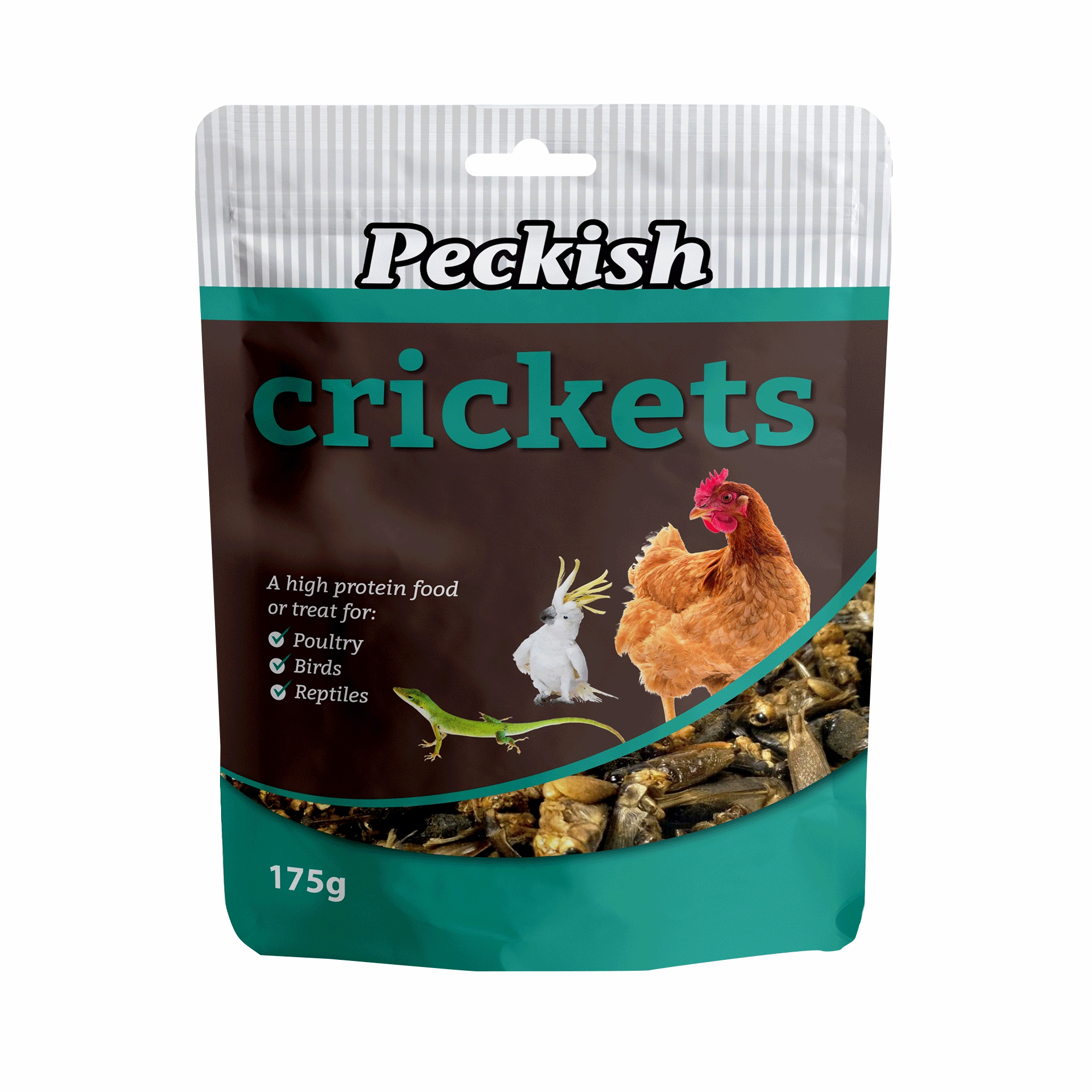 Peckish - Dried Crickets (175g)