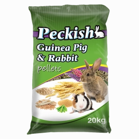 Peckish - Guinea Pig & Rabbit Pellets (20kg)