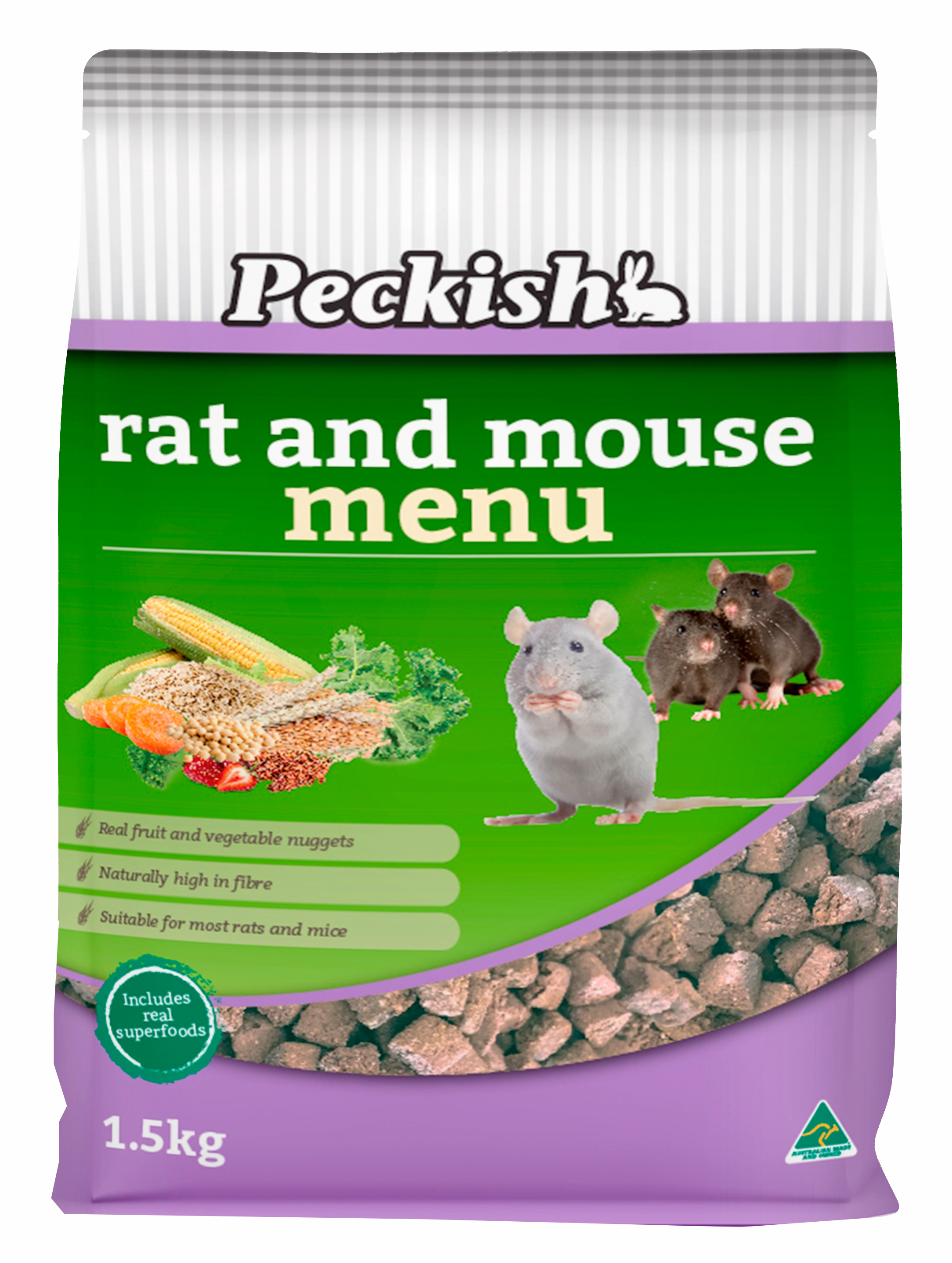 Peckish - Rat and Mouse Menu (1.5kg)