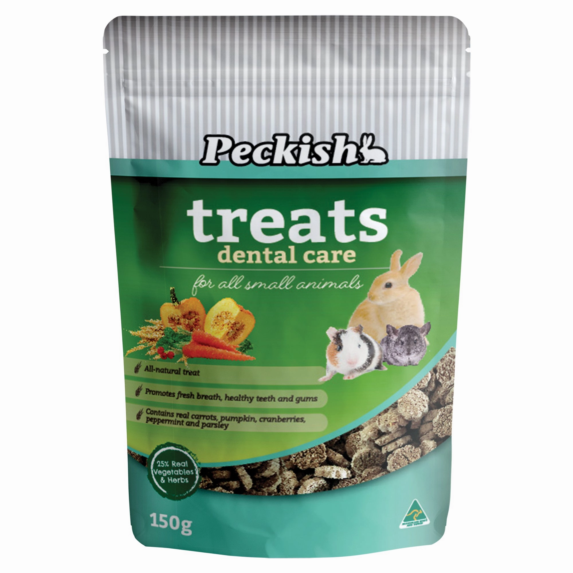 Peckish - Small Animal Dental Care Treat 150g
