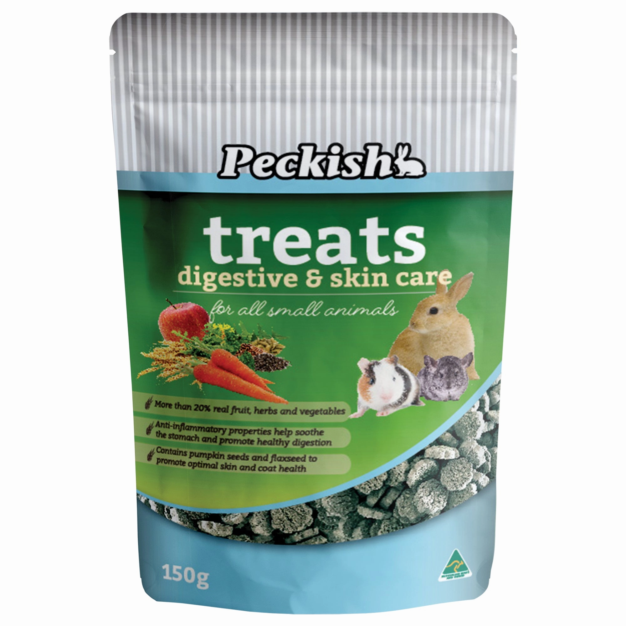 Peckish - Small Animal Digestive & Skin Care Treat 150g