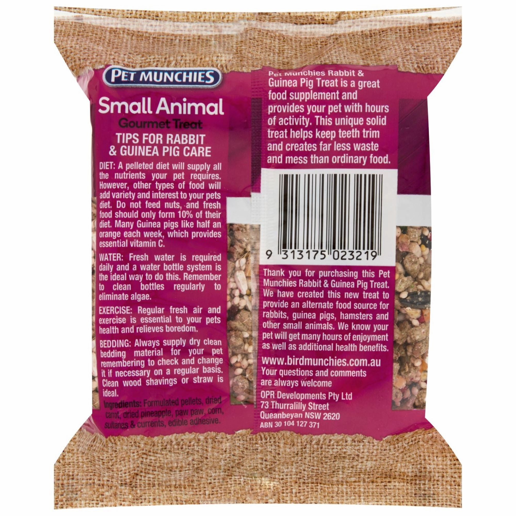 Pet Munchies - Small Animal Gourmet Treat (300g)