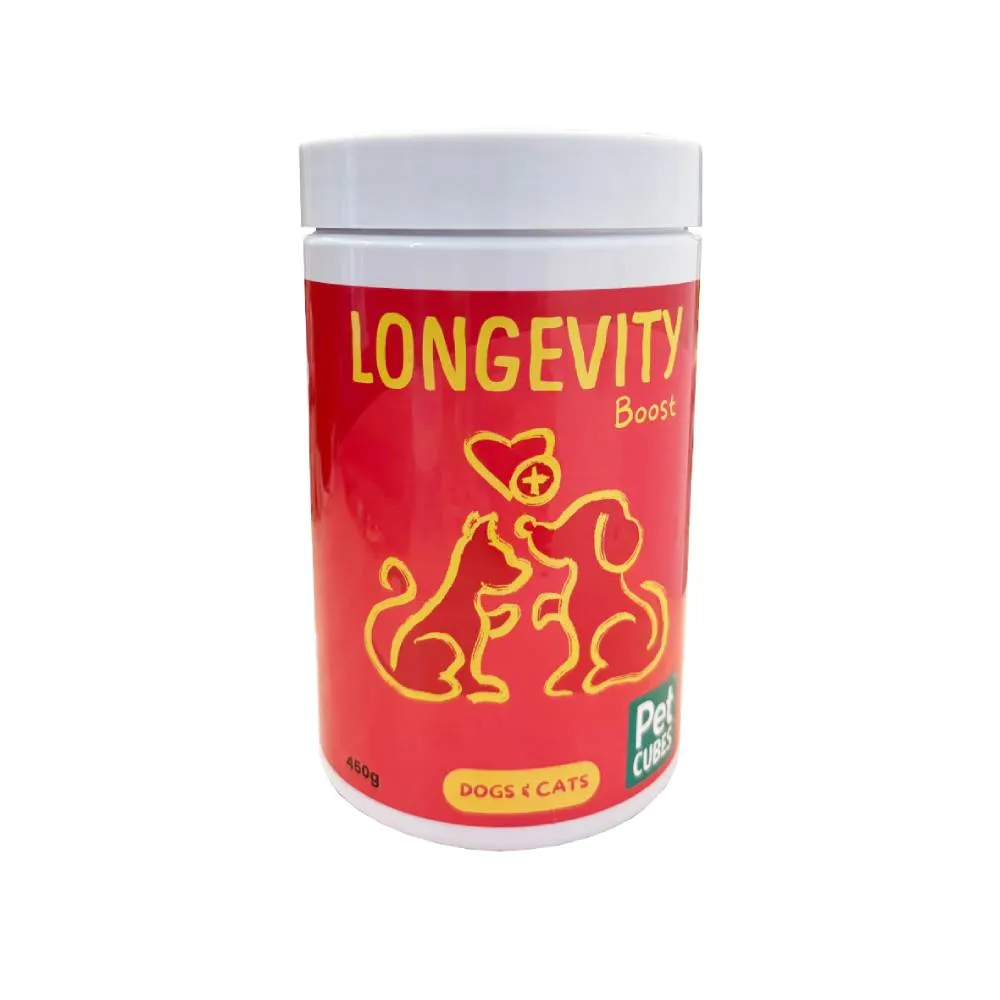 PetCubes Longevity Boost 450g