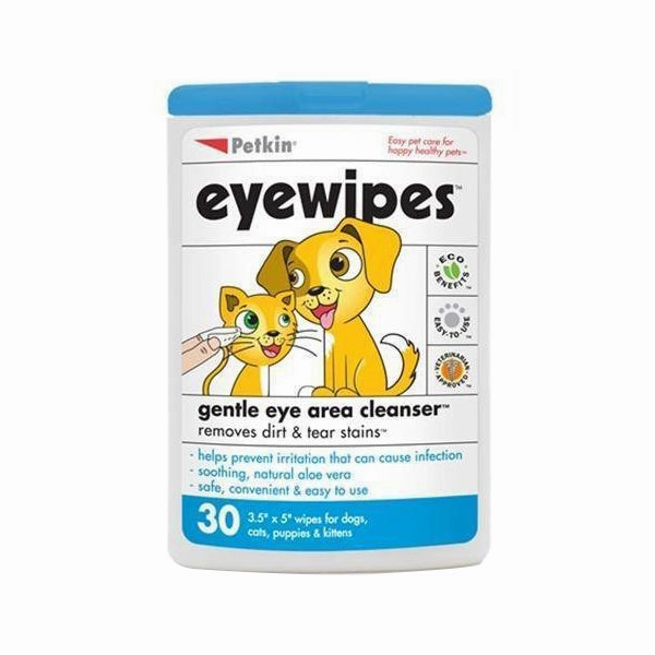 Petkin Tear Stain Eye Wipes 30sheets