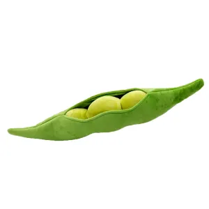 Petlou Plush Dog Toy - Fresh Foods - Pea Pod 29"