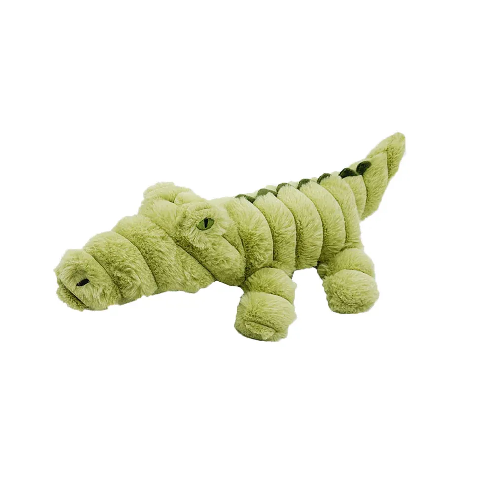 Petlou Plush Dog Toy - Zoo Friends -  Alligator 16"