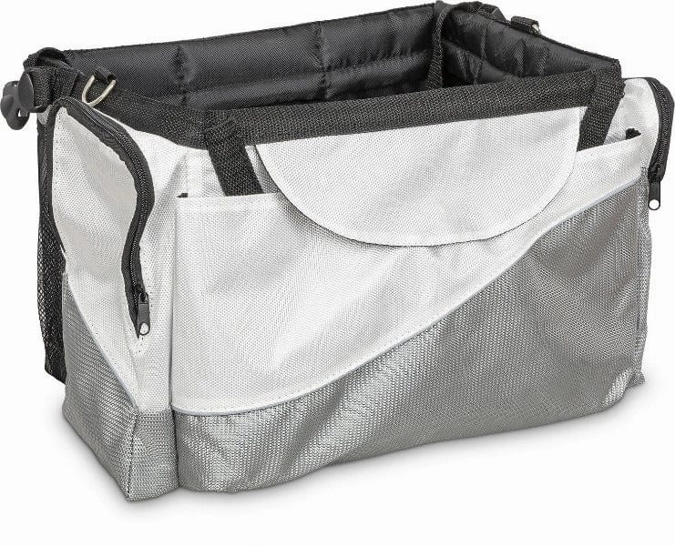PetSafe Happy Ride Silver Bicycle Basket for Dogs