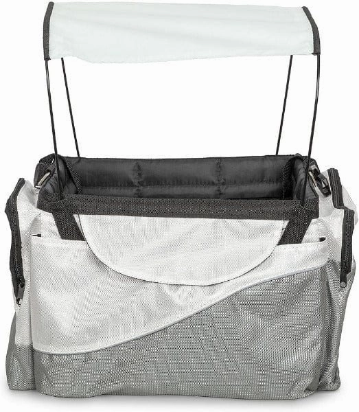 PetSafe Happy Ride Silver Bicycle Basket for Dogs