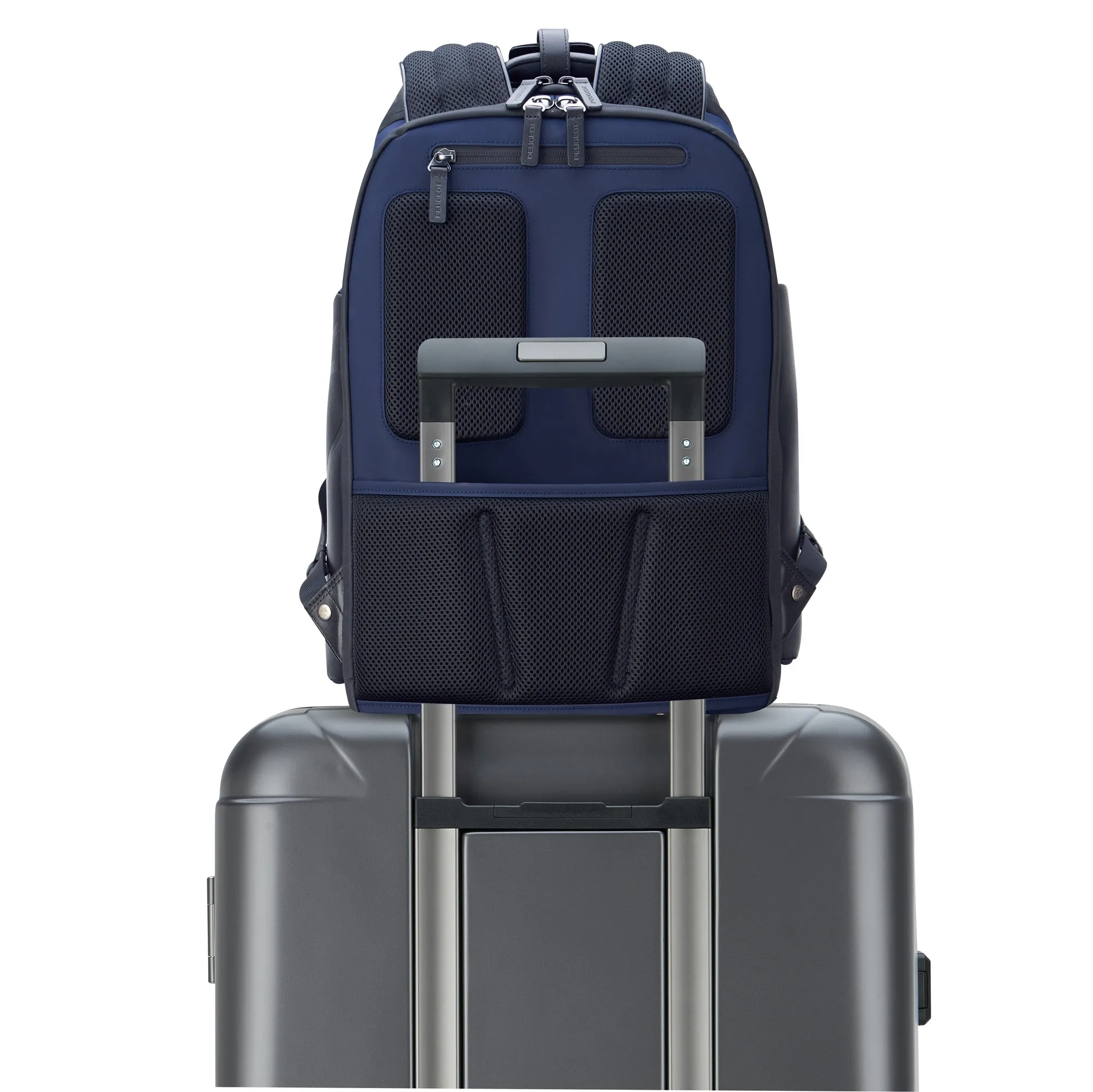Peugeot Voyages Business Travel Laptop Backpack Bags Delsey-Paris