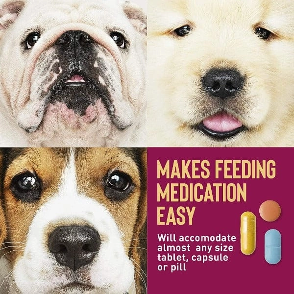 Pill Buddy Naturals Pill Hiding Treat for Dogs; Peanut Butter & Honey Recipe