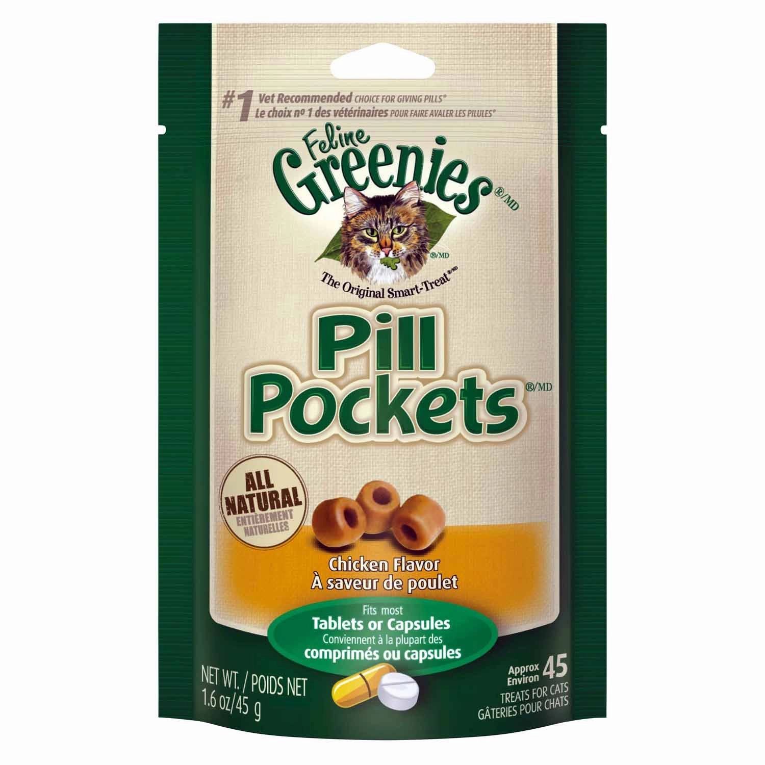 Pill Pockets Chicken for Cats