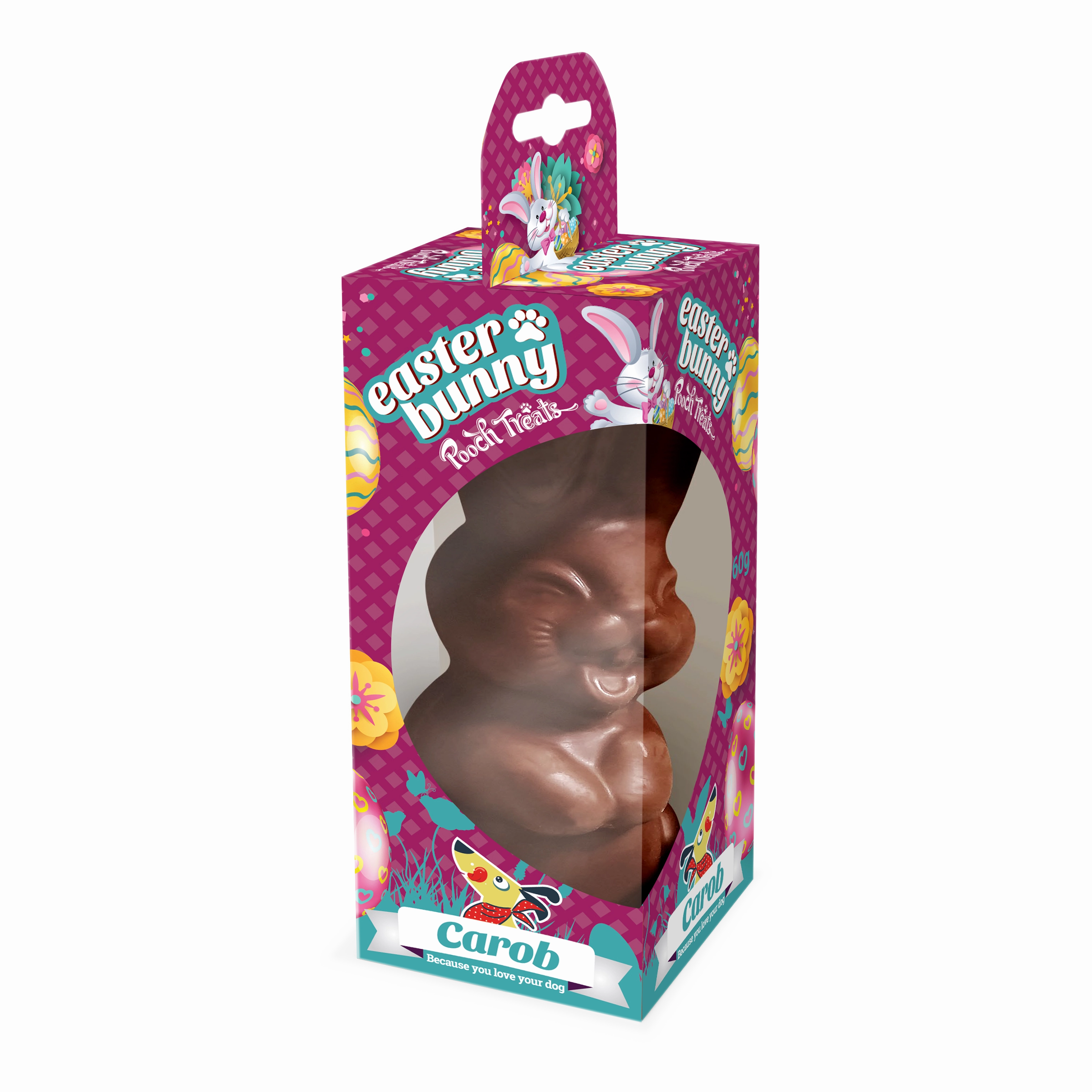 Pooch Treats - Easter Bunny (Carob)