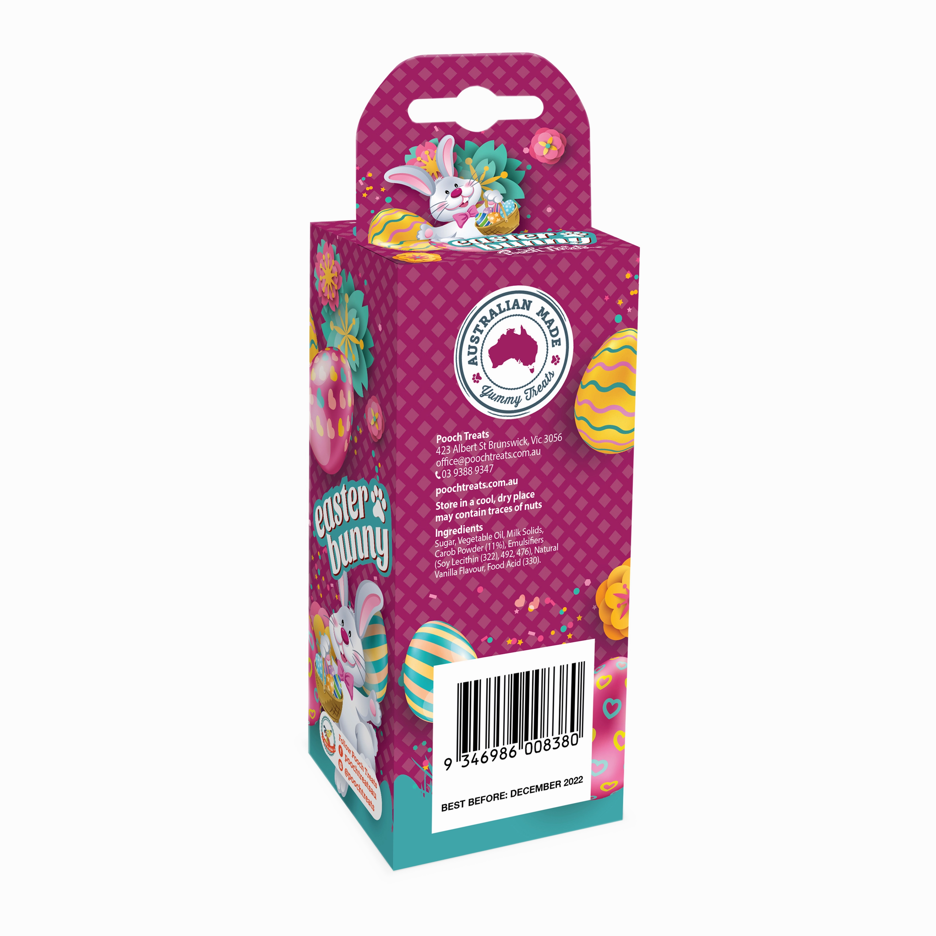 Pooch Treats - Easter Bunny (Carob)