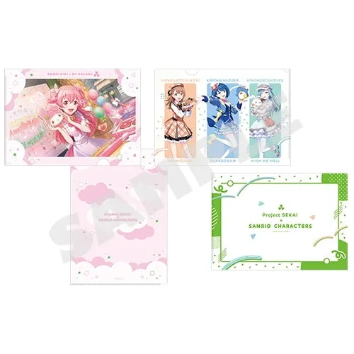 [PREORDER] Project Sekai x Sanrio Clearfile Set