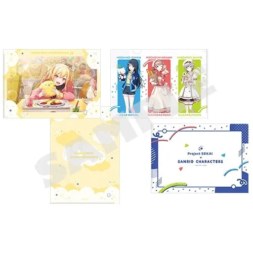 [PREORDER] Project Sekai x Sanrio Clearfile Set