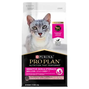 Pro Plan Cat Food Adult Sensitive Skin & Stomach