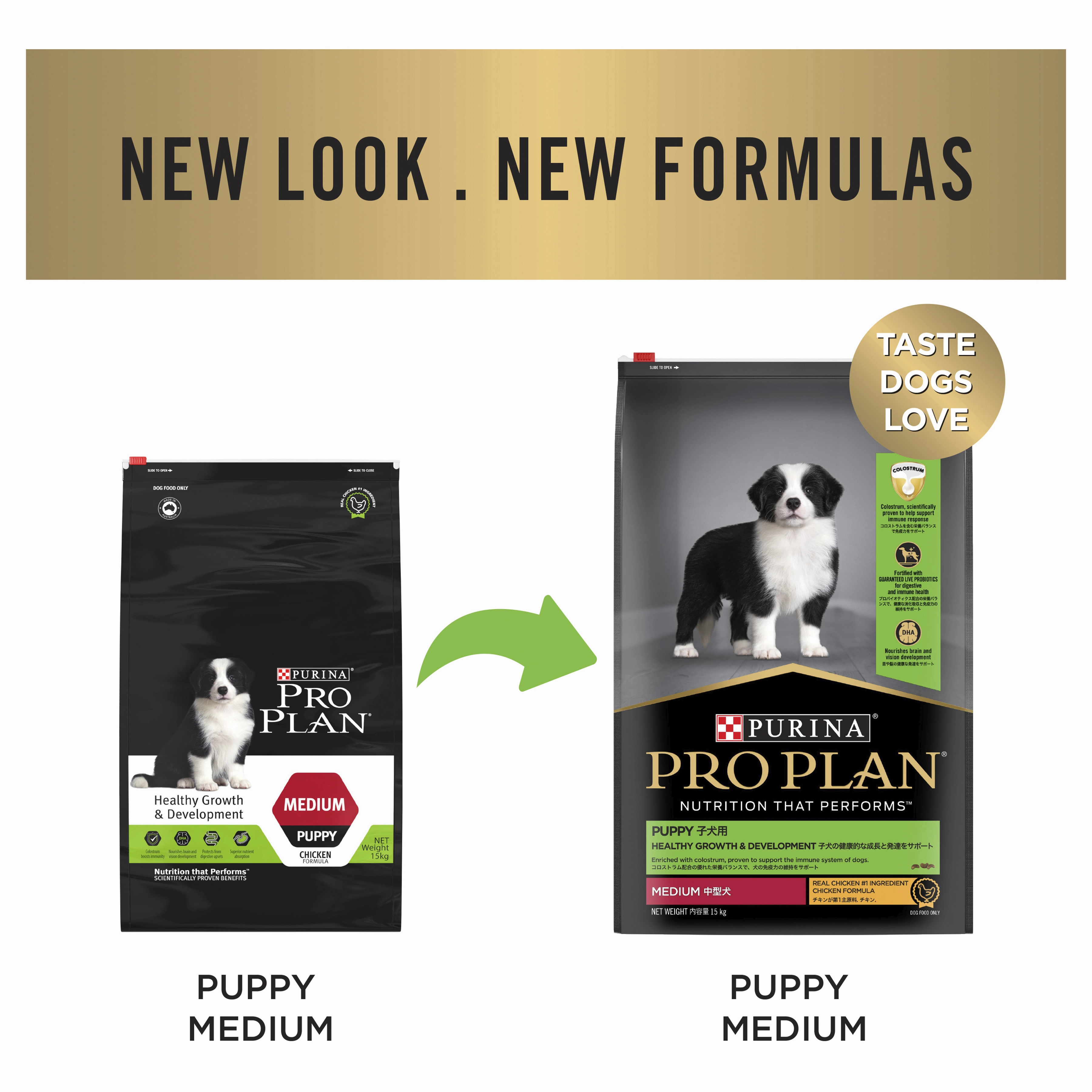 PRO PLAN Adult Medium Breed Chicken Dry Dog Food (15kg)