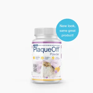 Proden PlaqueOff Dental Powder Supplement for Cats