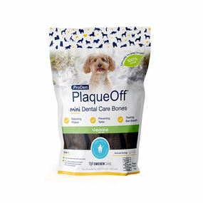 ProDen Plaque Off Mini Dental Care Bones Veggie for Puppies 340g
