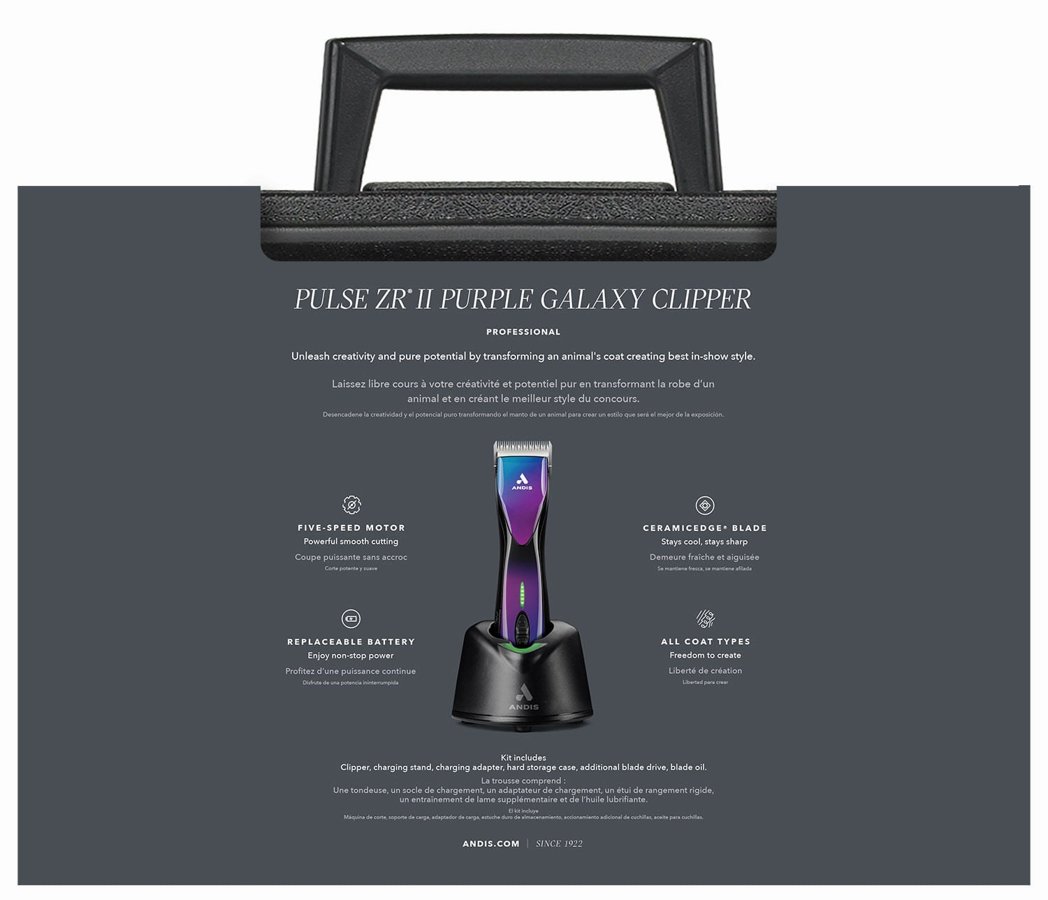 Pulse ZRII Clipper Purple Galaxy 5 Speed
