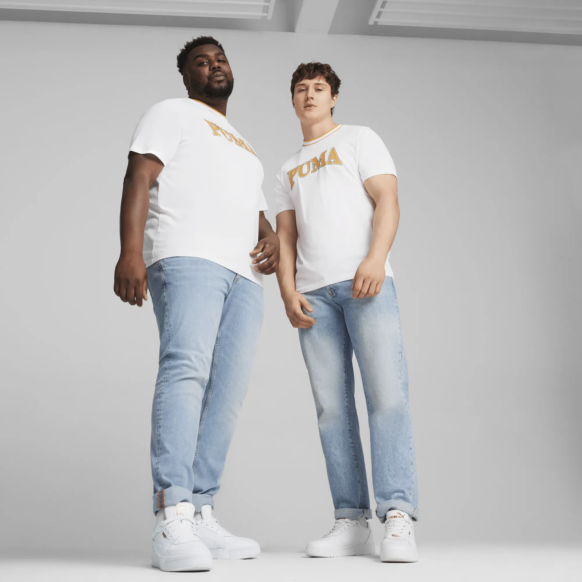 PUMA SQUAD Big Graphic Tee PUMA White