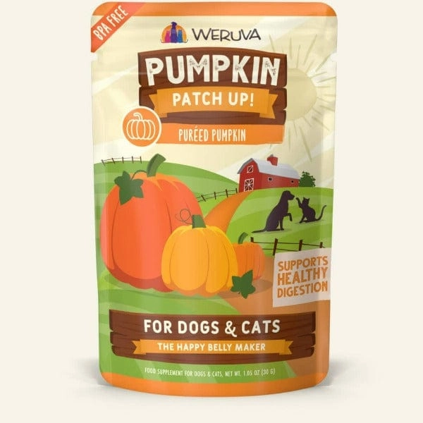 Pumpkin Patch Up! Pumpkin Supplement Pouch for Dogs & Cats