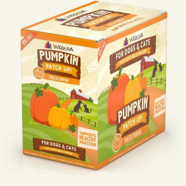 Pumpkin Patch Up! Pumpkin Supplement Pouch for Dogs & Cats