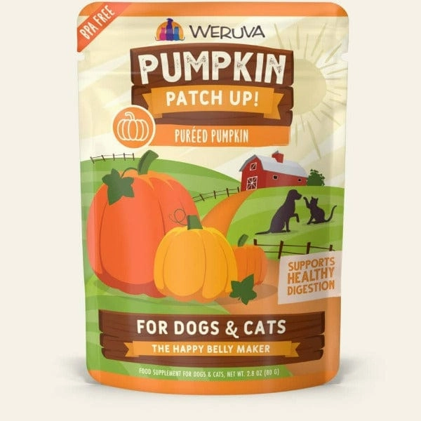 Pumpkin Patch Up! Pumpkin Supplement Pouch for Dogs & Cats