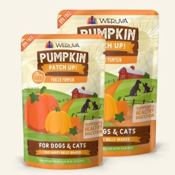 Pumpkin Patch Up! Pumpkin Supplement Pouch for Dogs & Cats
