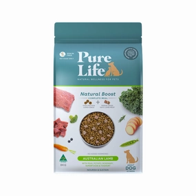 Pure Life - Natural Boost Lamb Dog Food (8kg)