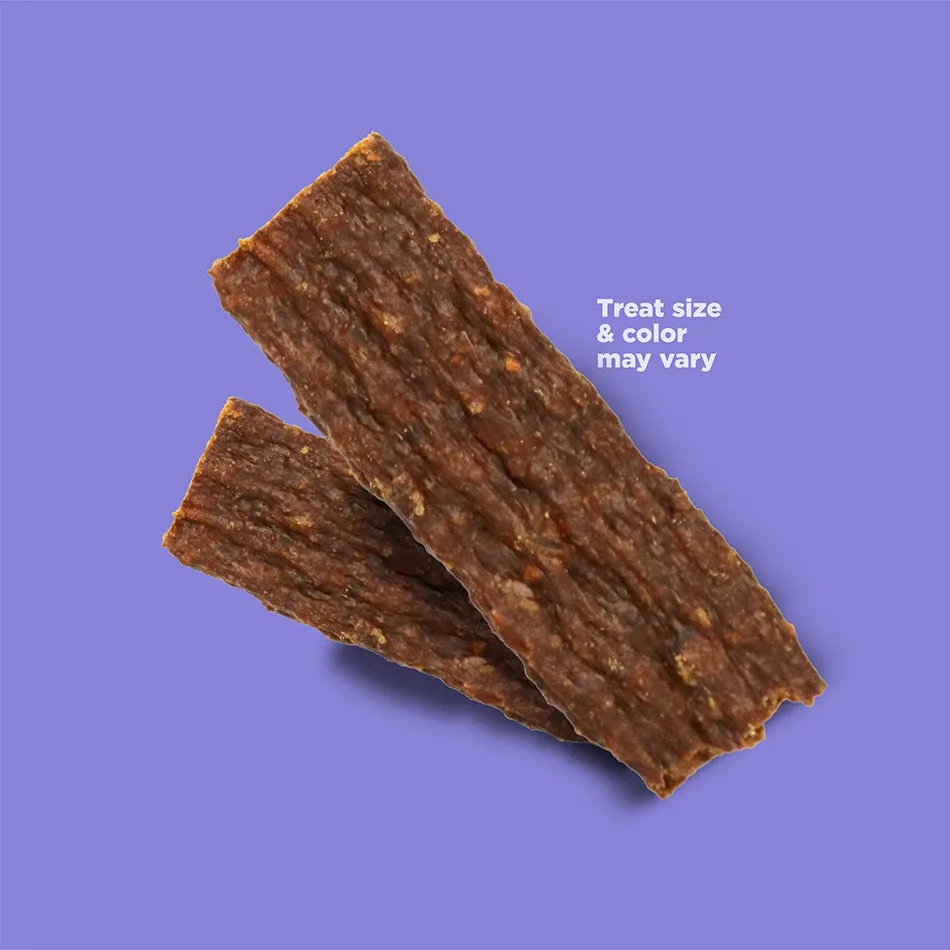 PureVita Jivin' Jerky Limited Ingredient Salmon Jerky Treats for Dogs