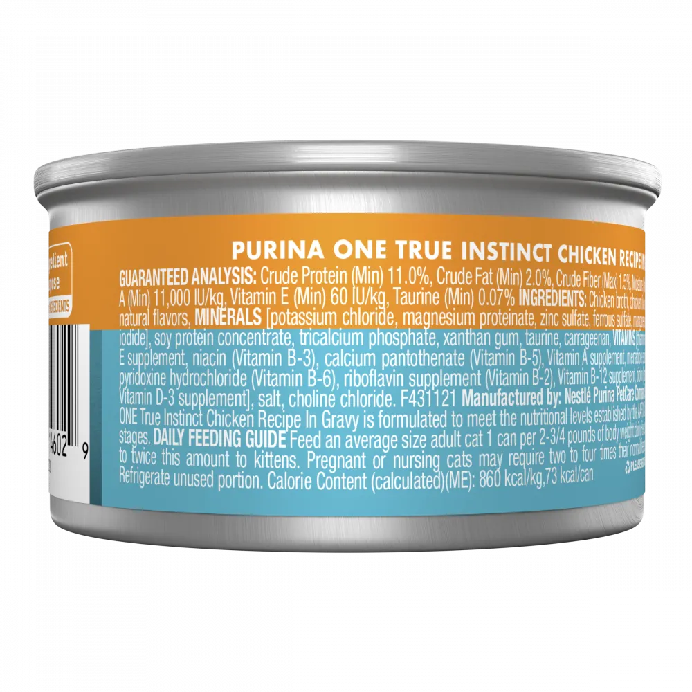 Purina ONE Chicken Cuts in Gravy Canned Cat Food