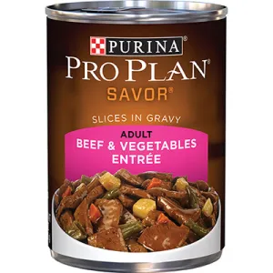 Purina Pro Plan Adult Beef & Vegetable Entre Canned Dog Food