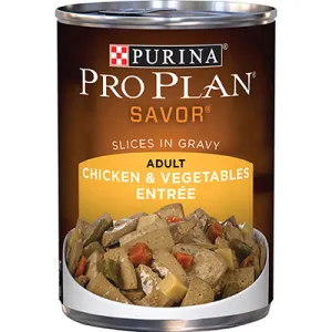 Purina Pro Plan Adult Chicken & Vegetable Entre Canned Dog Food