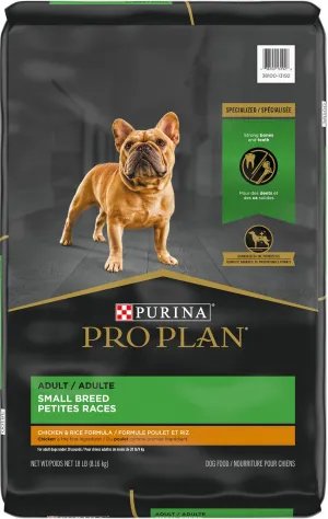 Purina Pro Plan Adult Small Breed Formula Dry Dog Food